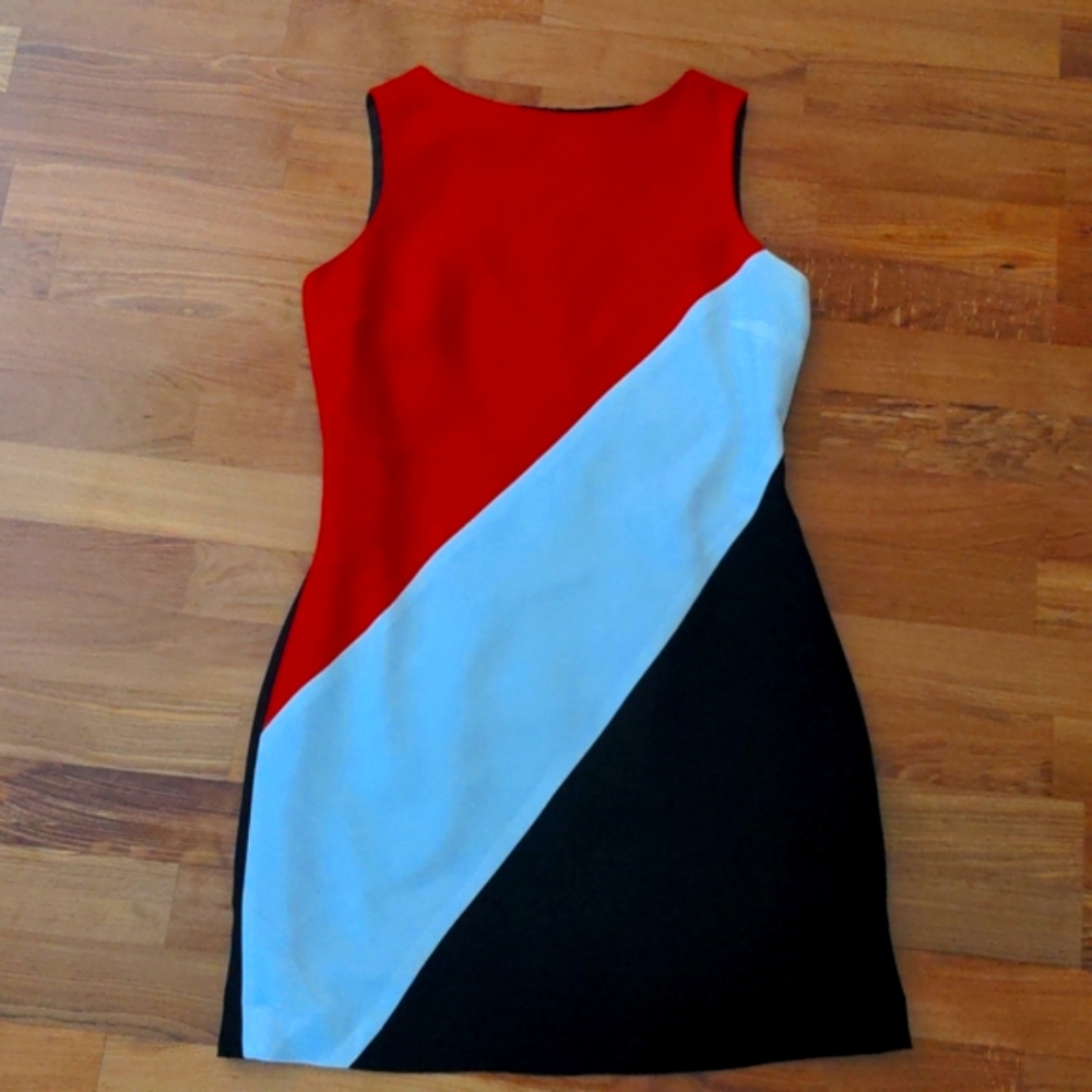 COPY - Red white and black Amanda Smith dress
